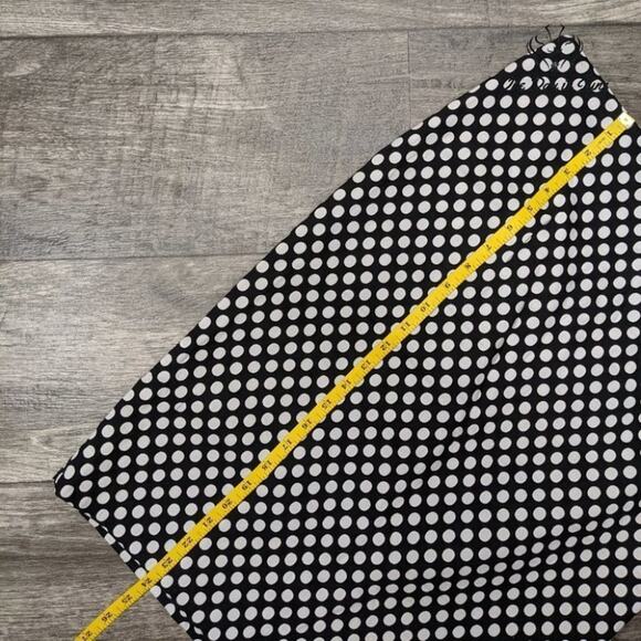 Chico's Women's Polka Dot Side Zip Mid Skirt Size S - Picture 4 of 4